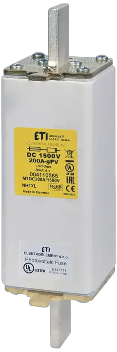 Obrázek NHU1XL gPV 63A/1500V DC UL