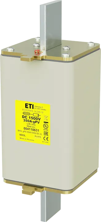 Obrázek NH3L gPV 350A/1500V DC UL