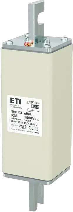 Obrázek NHS1XL gBat 63A/1500V DC
