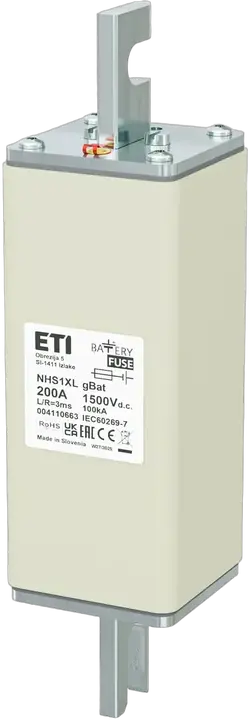 Obrázek NHS1XL gBat 200A/1500V DC
