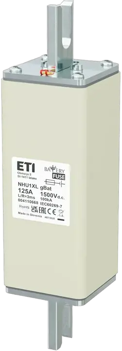 Obrázek NHU1XL gBat 125A/1500V DC