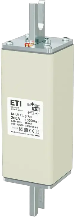 Obrázek NHU1XL gBat 200A/1500V DC