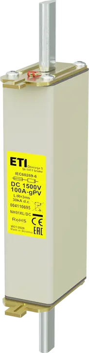 Obrázek NH01XL gPV 100A/1500V DC