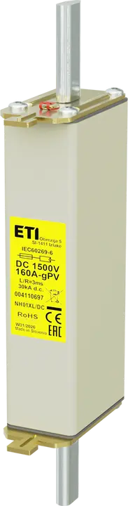 Obrázek NH01XL gPV 160A/1500V DC