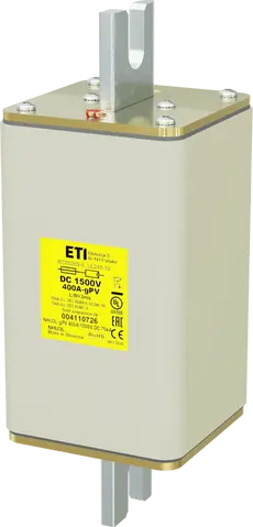 NHU3L gPV 400A/1500V DC 70kA