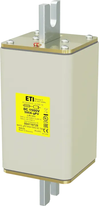 Obrázek NHU3L gPV 500A/1500V DC 70kA