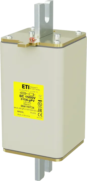 Obrázek NHU3L/MS gPV 315A/1500V DC UL