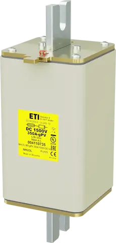 NHU3L/MS gPV 350A/1500V DC UL