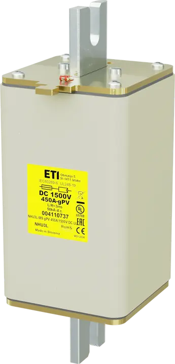 Obrázek NHU3L/MS gPV 450A/1500V DC UL
