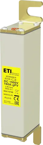NHS01XL gPV 160A/1500V DC