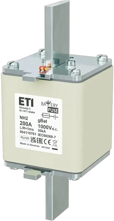 Obrázek NH2 gBat 200A/1000V DC