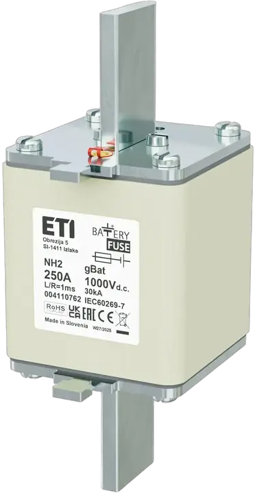 Obrázek NH2 gBat 250A/1000V DC