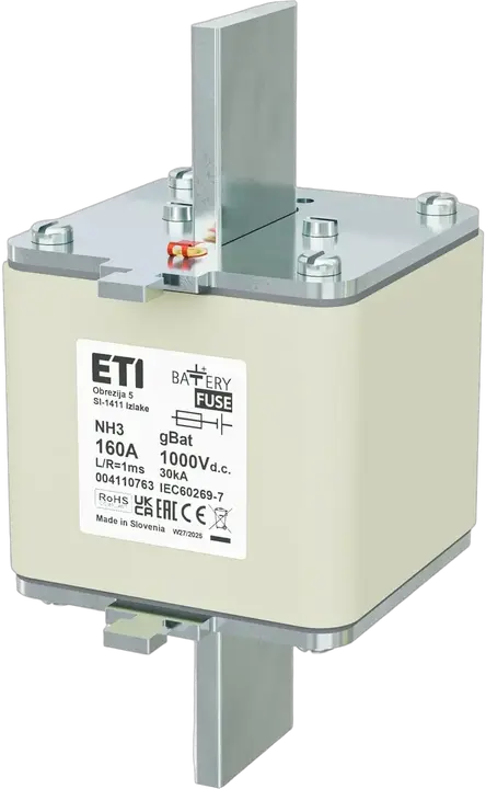 Obrázek NH3 gBat 160A/1000V DC