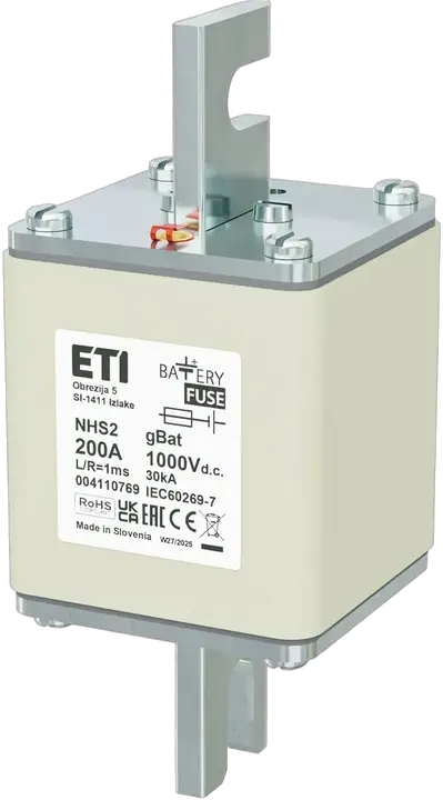 Obrázek NHS2 gBat 200A/1000V DC