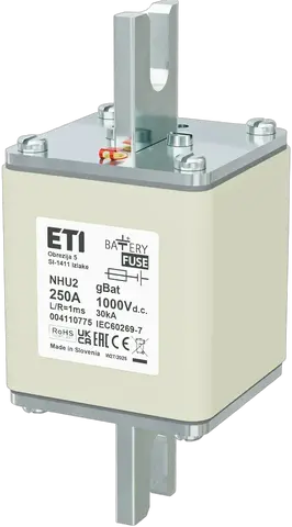NHU2 gBat 250A/1000V DC