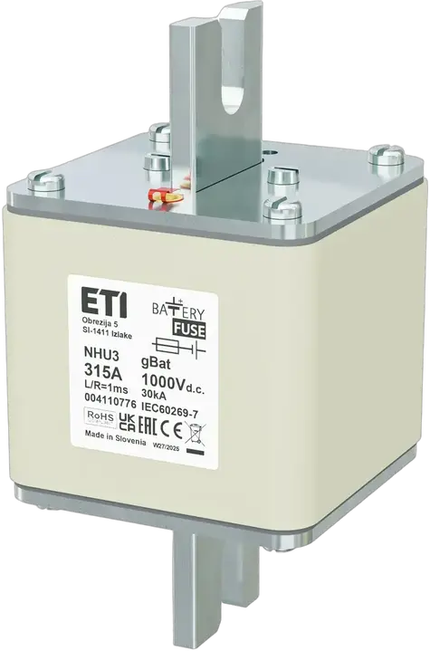 Obrázek NHU3 gBat 315A/1000V DC
