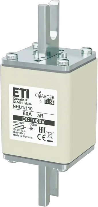 Obrázek NHU1/110 aR 80A/1000V DC