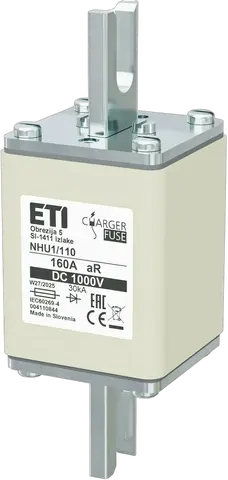 NHU1/110 aR 160A/1000V DC