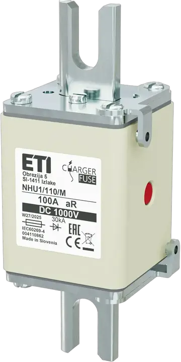 Obrázek NHU1/110/M aR 100A/1000V DC