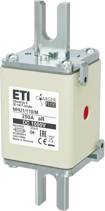 Obrázek NHU1/110/M aR 250A/1000V DC