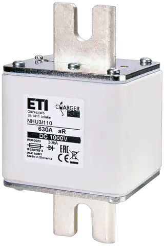 NHU3/110 aR 630A/1000V DC