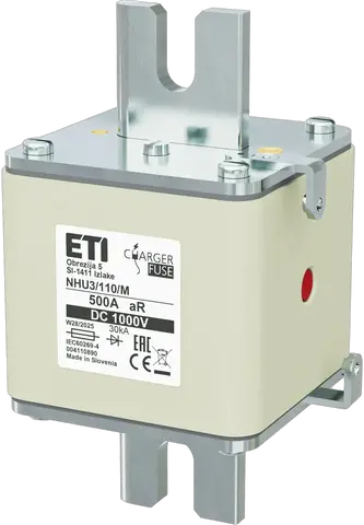 NHU3/110/M aR 500A/1000V DC