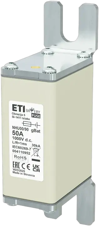 Obrázek NHU00/90 gBat 50A/1000V DC