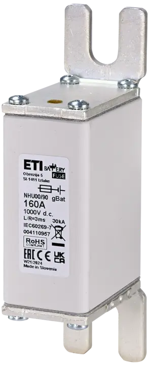 Obrázek NHU00/90 gBat 160A/1000V DC