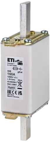 NH0 gBat 125A/1000V DC