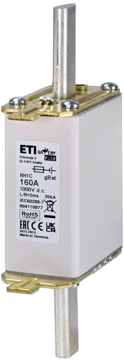 Obrázek NH1C gBat 125A/1000V DC