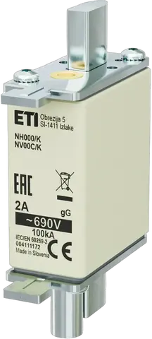 Obrázek NH000/K gG 2A/690V