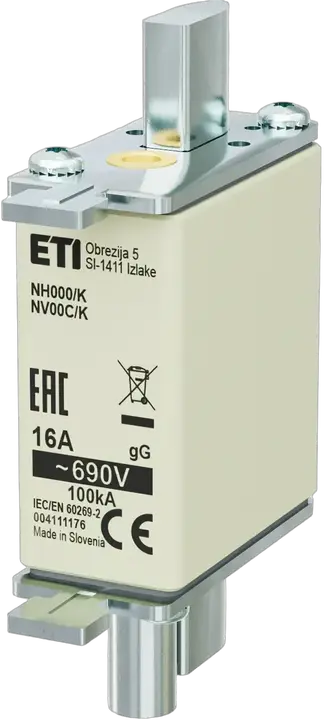 Obrázek NH000/K gG 16A/690V