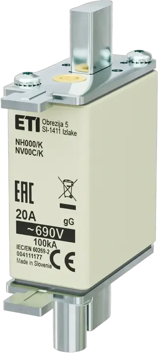 Obrázek NH000/K gG 20A/690V