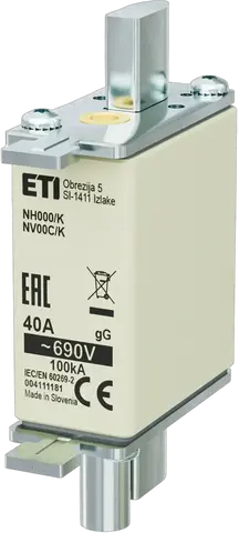 Obrázek NH000/K gG 40A/690V