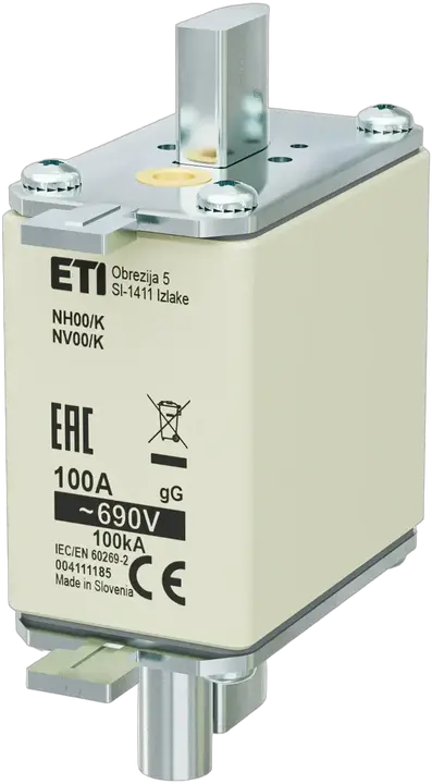 Obrázek NH00/K gG 100A/690V
