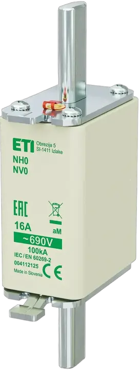 Obrázek NH0 aM 16A/690V