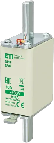Obrázek NH0 aM 16A/690V