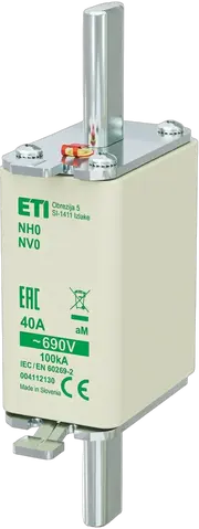 Obrázek NH0 aM 40A/690V