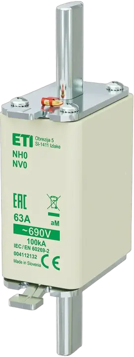 Obrázek NH0 aM 63A/690V