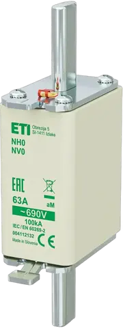 Obrázek NH0 aM 63A/690V