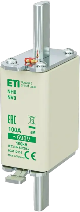Obrázek NH0 aM 100A/690V