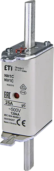 Obrázek *NH1C gG 40A/500V korr.