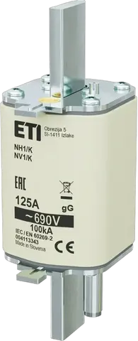 NH1/K gG 125A/690V