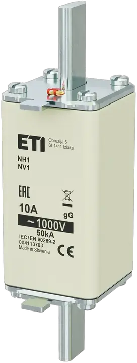 Obrázek NH1/85 gG 10A/1000V