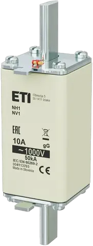 Obrázek NH1/85 gG 10A/1000V