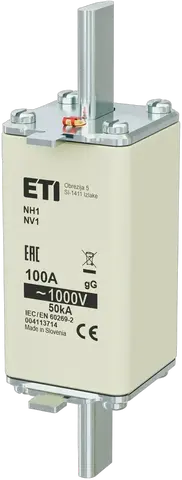 Obrázek NH1/85 gG 100A/1000V