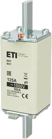 Obrázek NH1/85 gG 125A/1000V