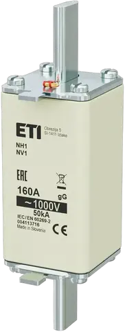 Obrázek NH1/85 gG 160A/1000V
