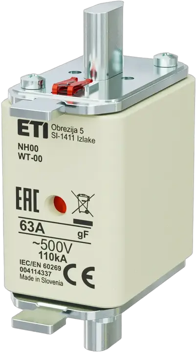 Obrázek NH00 gF 63A/500V
