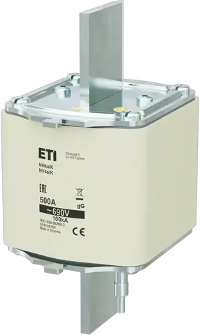 NH4a/K gG 500A/690V